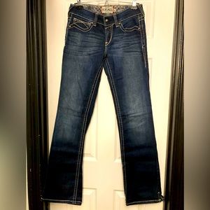 027 Ariat Real Denim 28 Long New No Tag